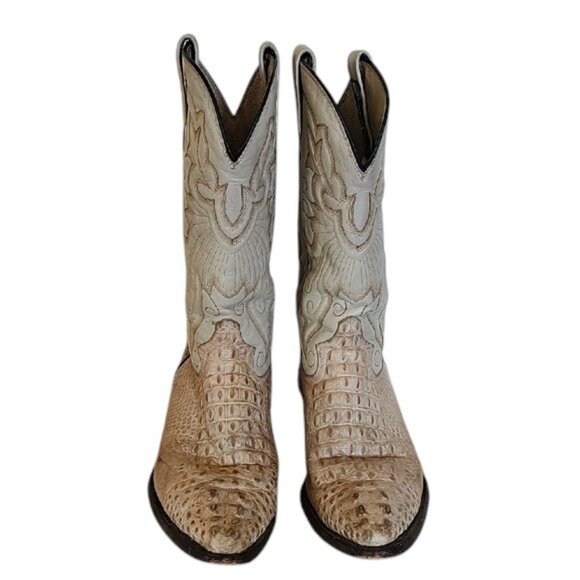 Vintage Durango Western Cowboy Boots Handcrafted in Mexico 8 1/2 EE - Picture 4 of 16